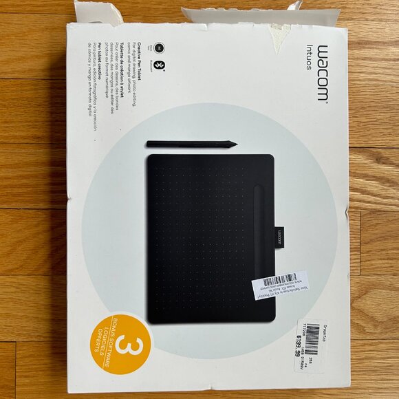 Wacom Intuos Creative Pen Bluetooth Tablet Medium - Black OPEN BOX - Picture 3 of 6